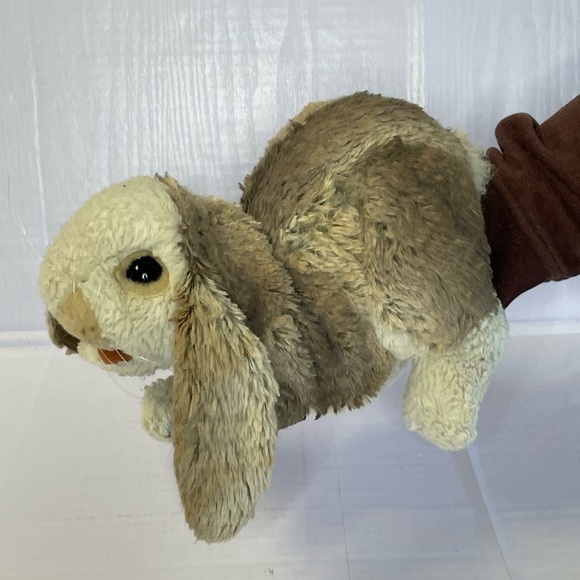 FOLKMANIS - Baby Lop Rabbit Puppet - Preowned - Picture 8 of 10